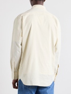 Drake's - Cotton-Corduroy Shirt - White