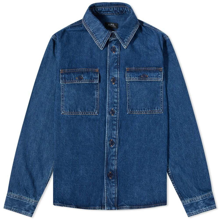 Photo: A.P.C. Bastian Denim Overshirt