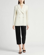Peserico Womens Blazer Cream