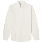 Colorful Standard Men's Classic Organic Oxford Shirt in Ivory White