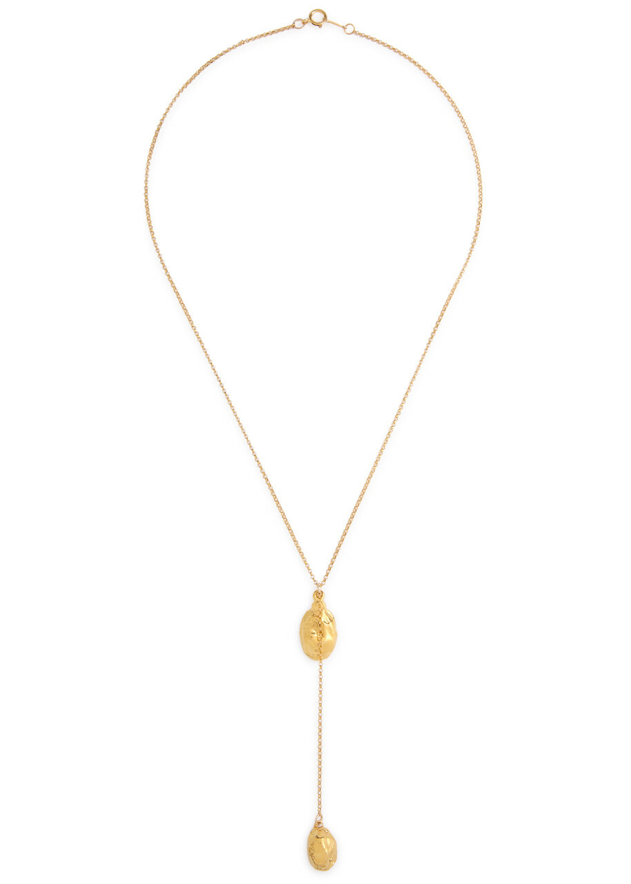 Alighieri The Lunar Rocks 24kt Gold-plated Necklace - One Size