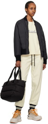 Moncler White Drawstring Lounge Pants