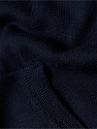 Officine Générale - Wool Zip-Up Hoodie - Blue