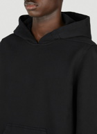 Rick Owens DRKSHDW - Gauntlet Granbury Hooded Sweatshirt in Black