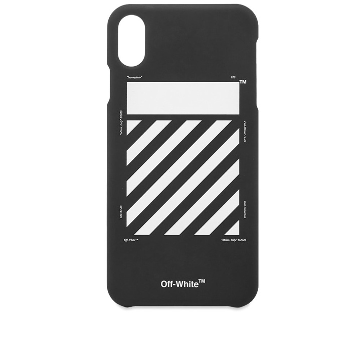 Photo: Off-White Diagonal Logo iPhone XS Max Case