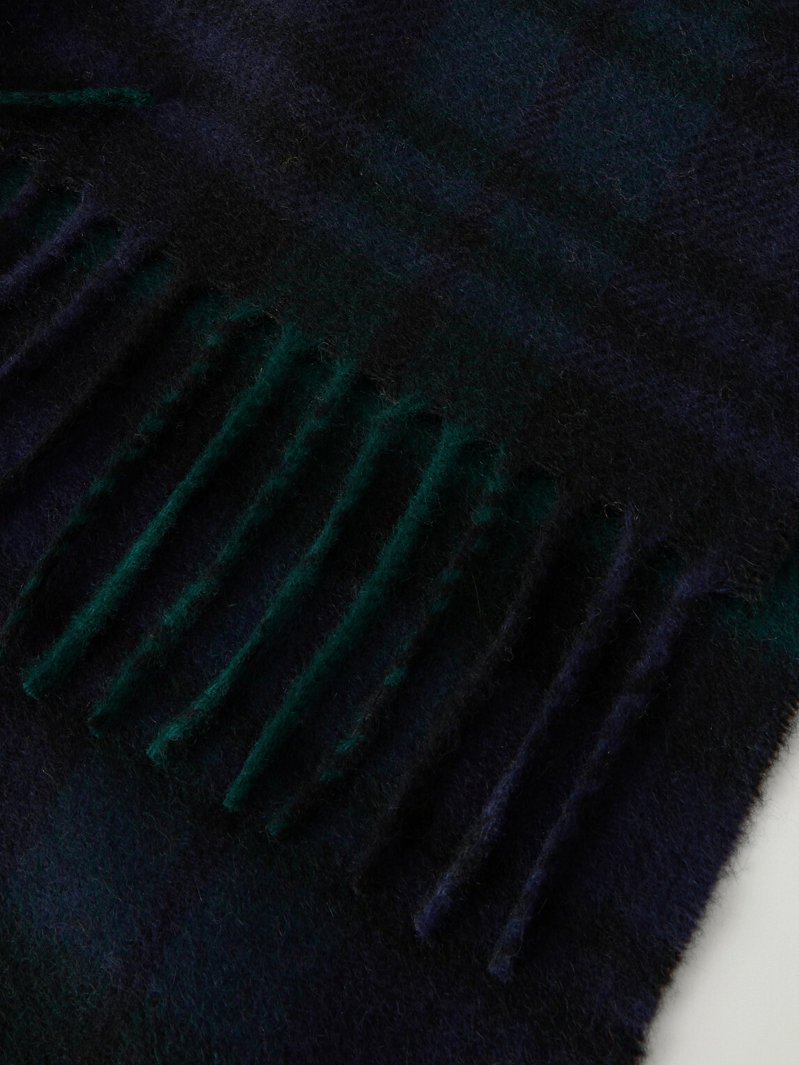 Johnstons of Elgin - Checked Cashmere Scarf