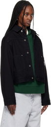 Carhartt Work In Progress Black Belmar Denim Jacket