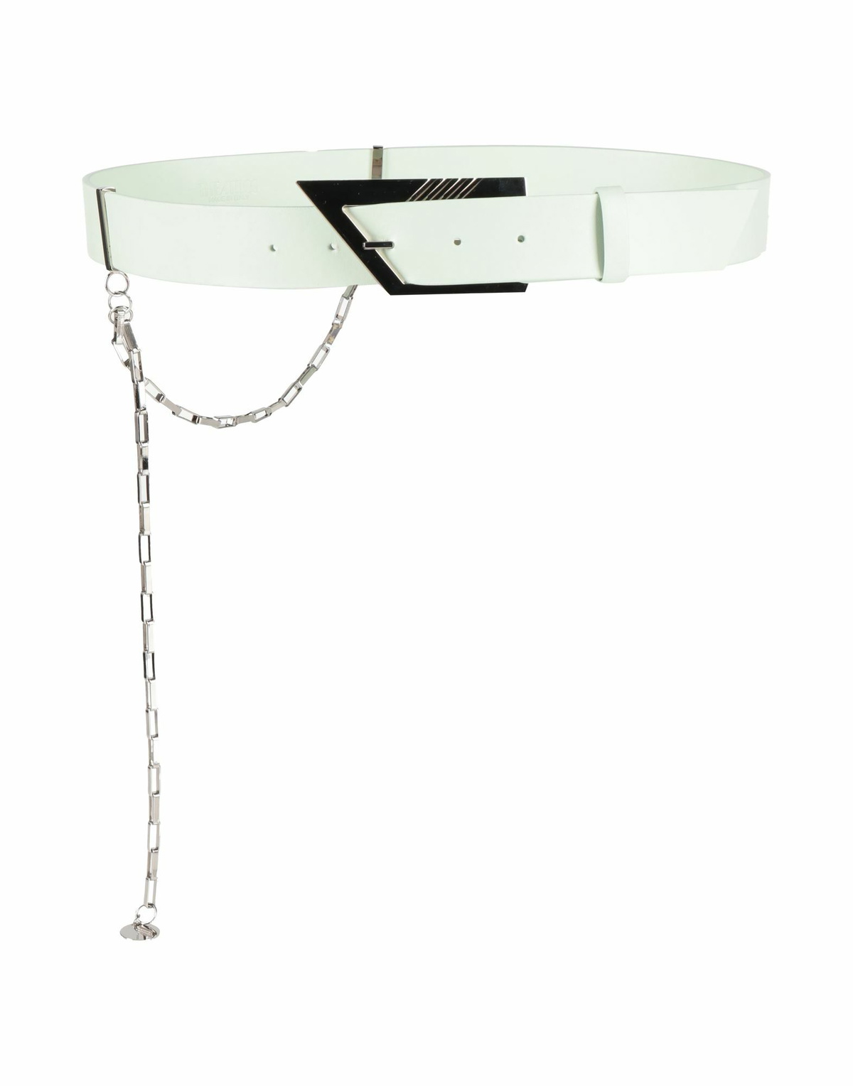 The Attico Womens Belt Light in Green