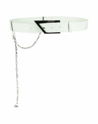 The Attico Womens Belt Light in Green
