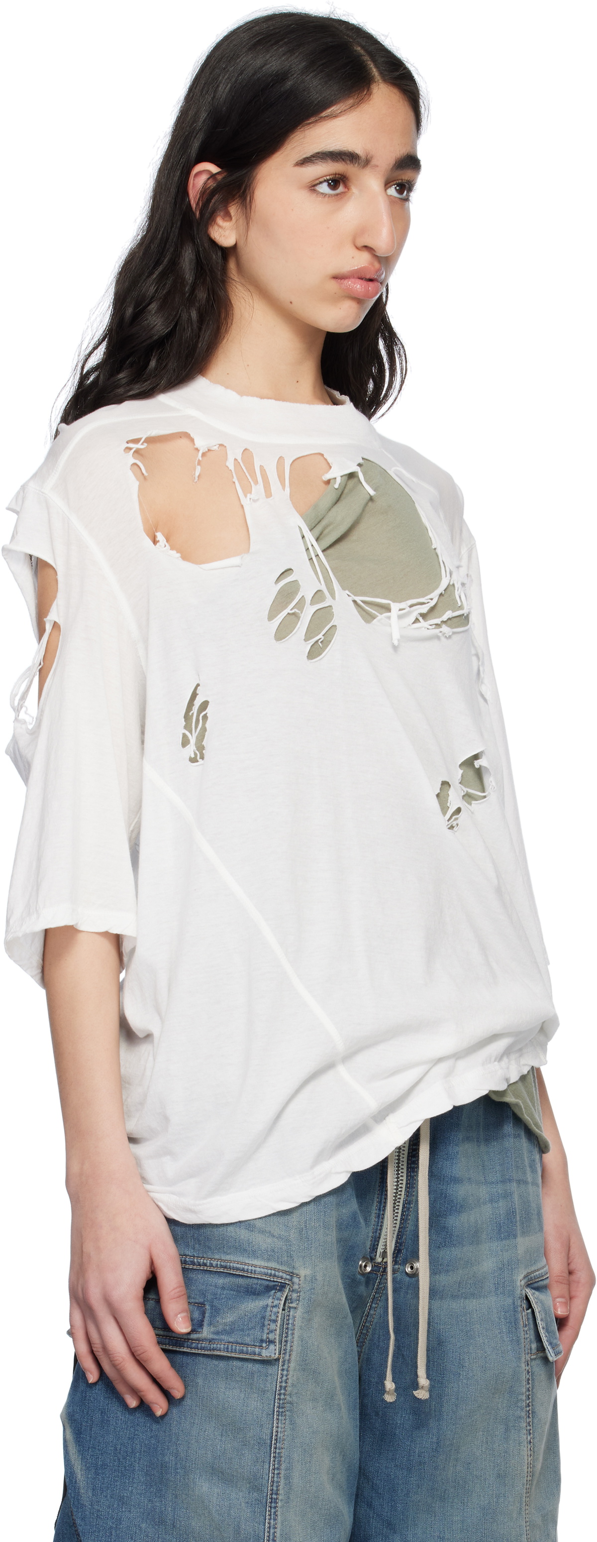Rick Owens DRKSHDW Off-White Hollywood Walrus T-shirt Rick Owens 