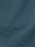 Kingsman - Logo-Embroidered Pima Cotton-Jersey T-Shirt - Blue