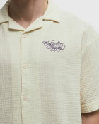 Edwin Melt The Chaos Shirt SS Beige Mens Shortsleefe