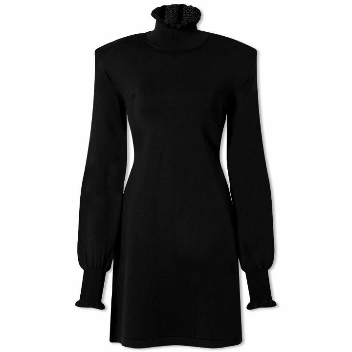 Photo: Sportmax Women's Leandro Long Sleeve Mini Dress in Black