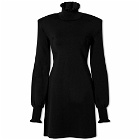 Sportmax Women's Leandro Long Sleeve Mini Dress in Black