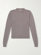 Rick Owens - Slim-Fit Boiled Cashmere Sweater - Gray