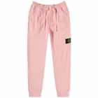 Stone Island Men's Garment Dyed Pocket Jogger in Pink