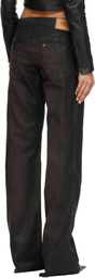 KNWLS Brown Alice Gloss Jeans