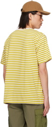 nanamica Yellow & Beige COOLMAX T-Shirt