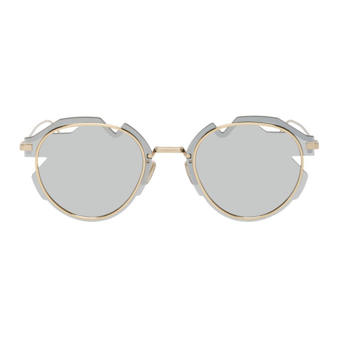 Photo: Dior Homme Gold DiorBreaker Sunglasses