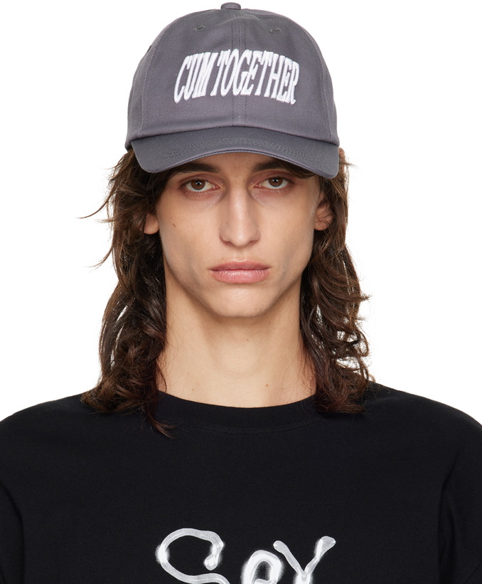 Photo: Carne Bollente Gray 'Cum Together' Cap