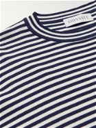 Odyssee - Timonos Striped Cotton T-Shirt - Blue