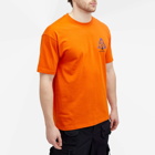 Nike Men's Acg Wildwood T-Shirt in Campfire Orange