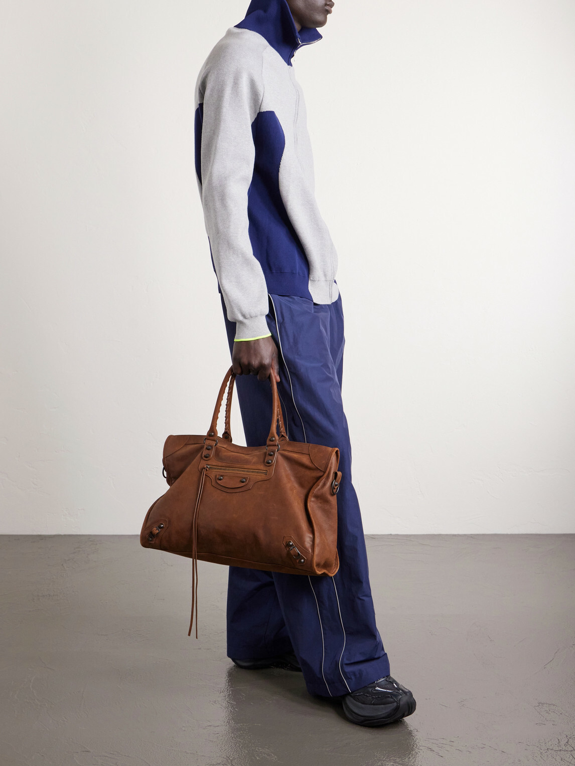 Balenciaga - Le City Large Leather Tote Bag