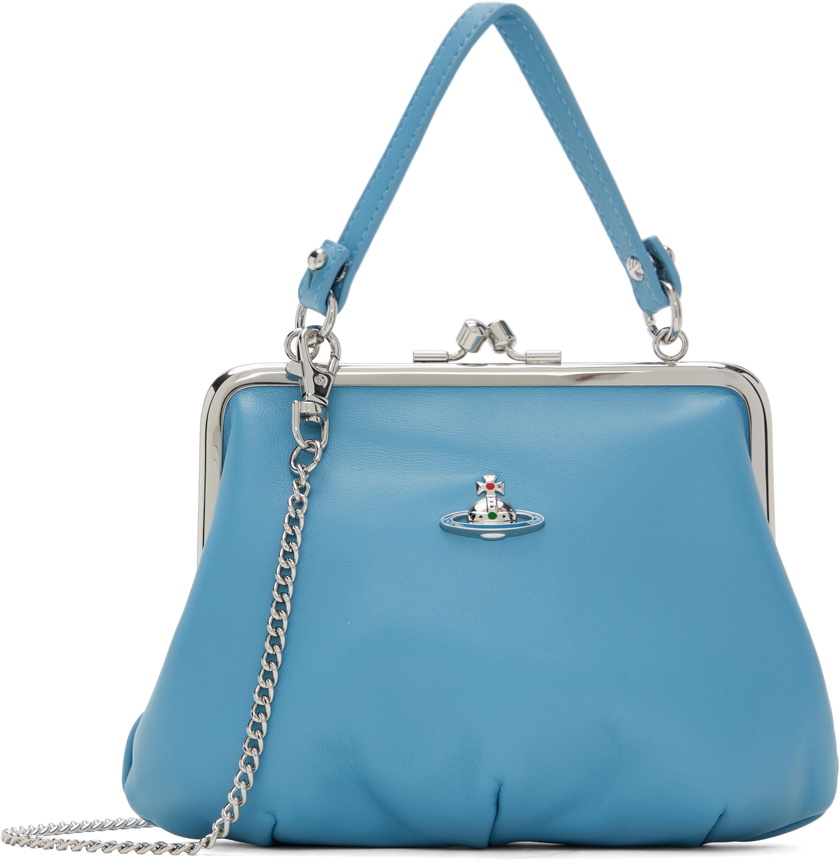 Vivienne Westwood Blue Granny Frame Bag Vivienne Westwood