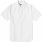 YMC Men's Mitchum Short Sleeve Shirt in White