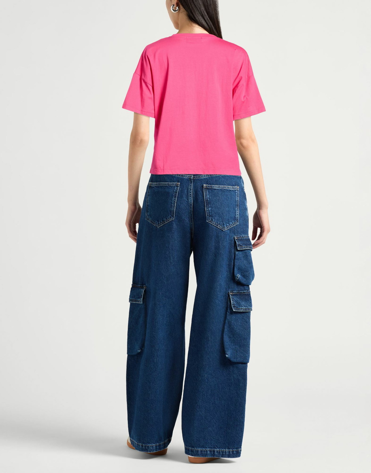 Shoe Womens T-shirt Fuchsia