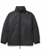 Acne Studios - Oversized Logo-Print Shell Down Jacket - Black