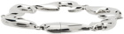 Bottega Veneta Silver Sharp Bracelet