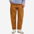 Comme des Garçons Homme Men's Belted Herringbone Work Trousers in Beige
