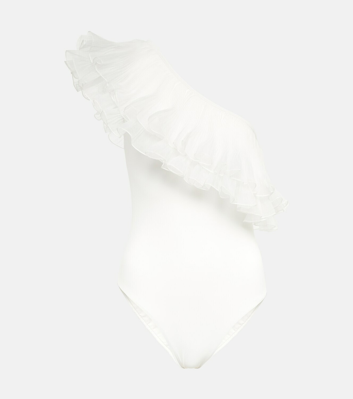 Giambattista Valli - Asymmetric ruffled swimsuit