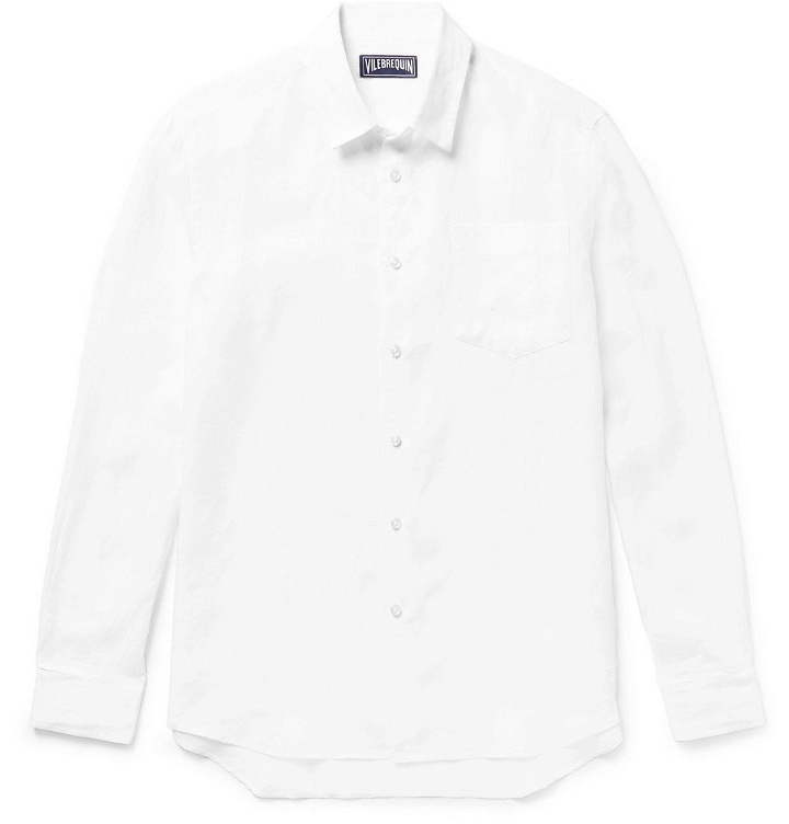Photo: Vilebrequin - Caroubis Linen Shirt - Men - White