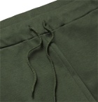 A.P.C. - Martin Cotton-Jersey Sweatpants - Green