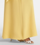 Oscar de la Renta Floral silk-blend kaftan