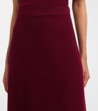 Lisa Yang Torie cashmere midi skirt