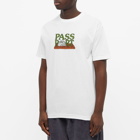 Pass~Port Men's Circle Saw T-Shirt in White
