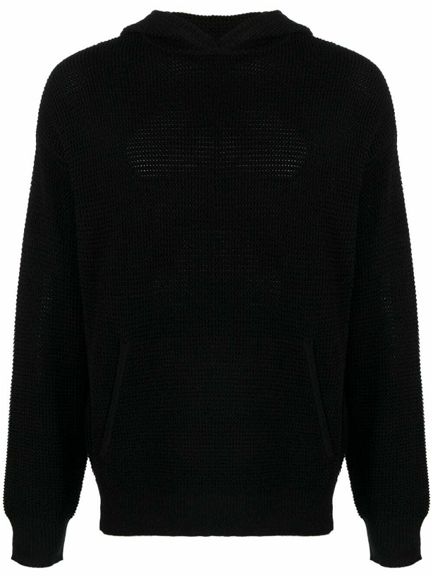 Photo: EMPORIO ARMANI - Knitted Hoodie