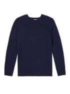 Officine Générale - Merino Wool and Cashmere-Blend Sweater - Blue