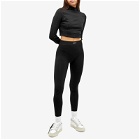 Nike Women's x OFF-WHITE Dri-Fit Long Sleeve Top in Black