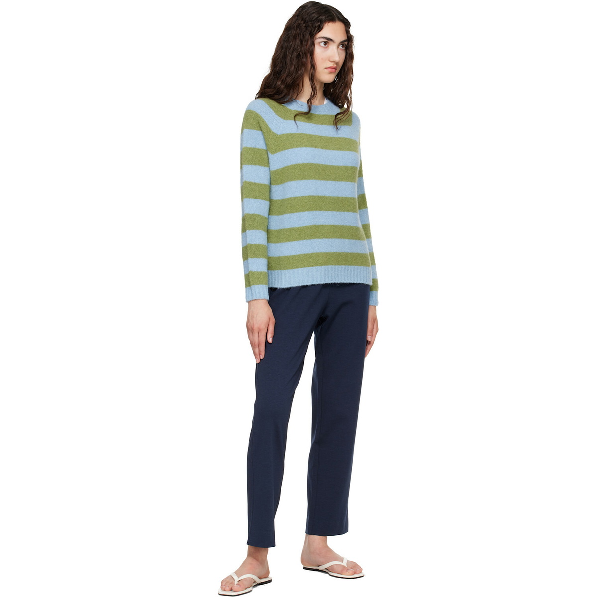Weekend Max Mara Navy Elfo Trousers
