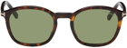 TOM FORD Tortoiseshell Jason Sunglasses