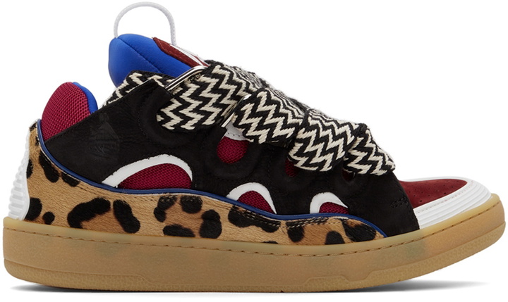 Photo: Lanvin Multicolor Curb Sneakers