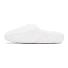 Maison Margiela White Cotton Covered Loafers