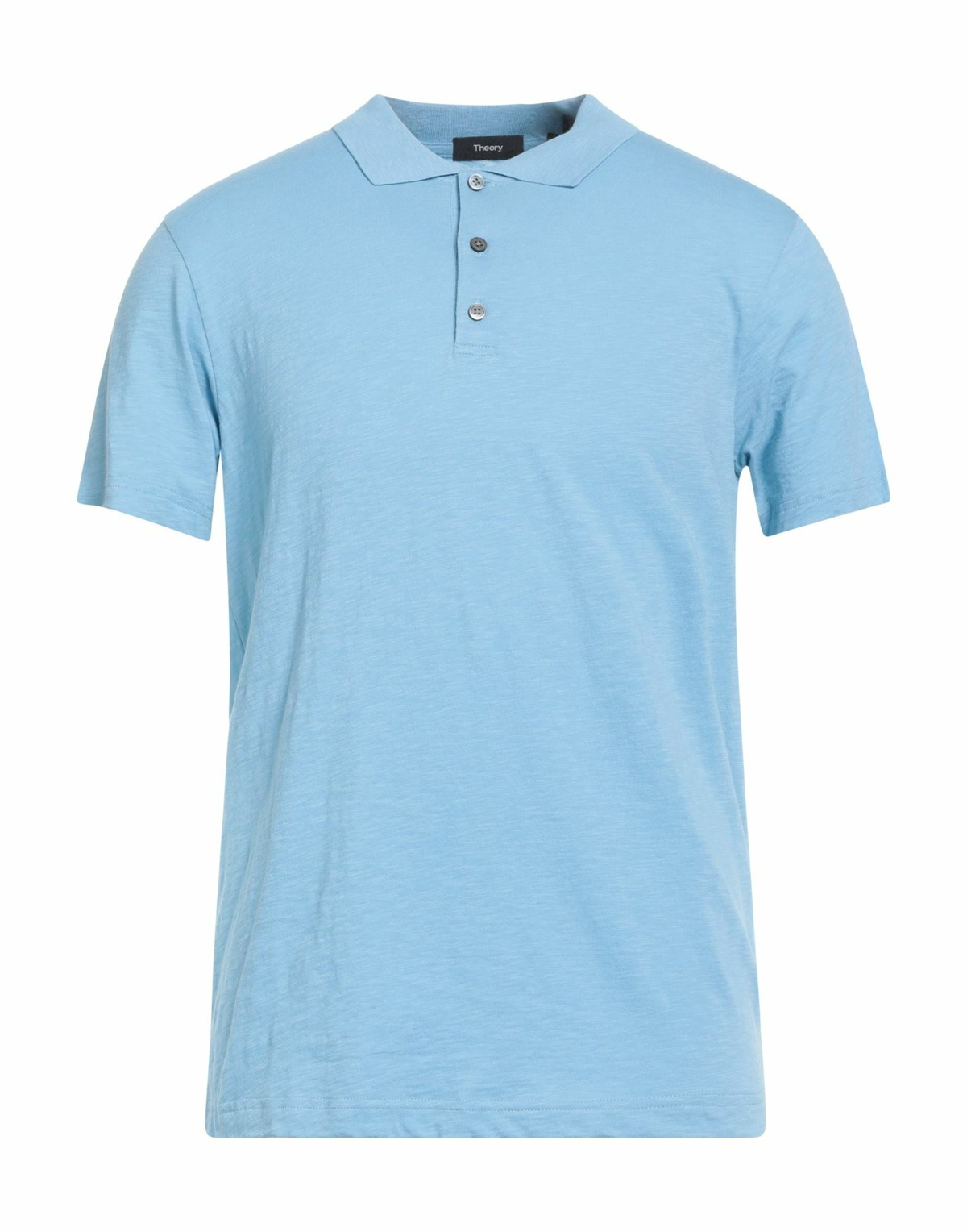 Theory Mens Polo shirt in Light blue