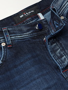 KITON - Slim-Fit Tapered Stretch-Denim Jeans - Blue - UK/US 32