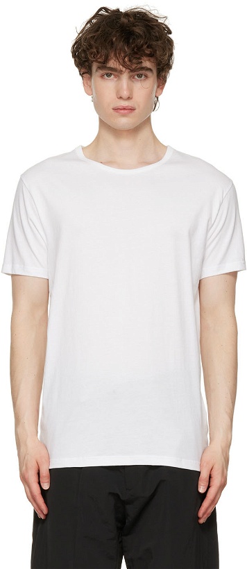 Photo: Paul Smith Three-Pack White Cotton T-Shirts