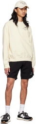 Sporty & Rich Off-White Cotton Sweatshirt